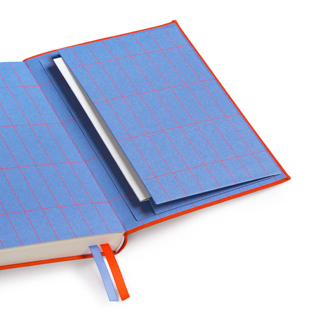 Orange Fabric Daily Planner