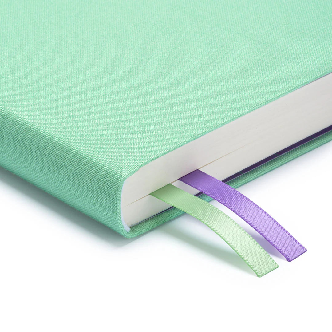 Mint Green Fabric Daily Planner