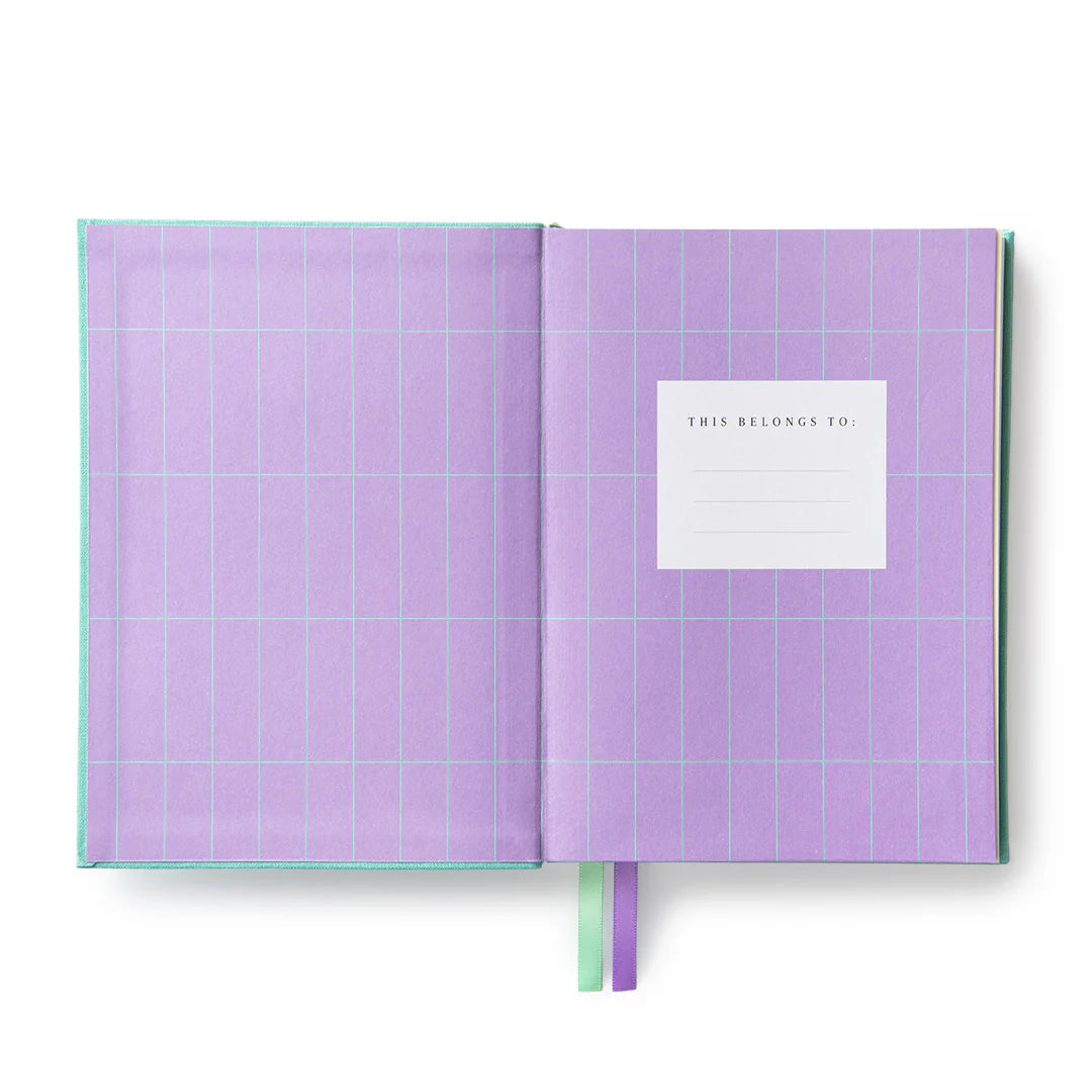 Mint Green Fabric Daily Planner