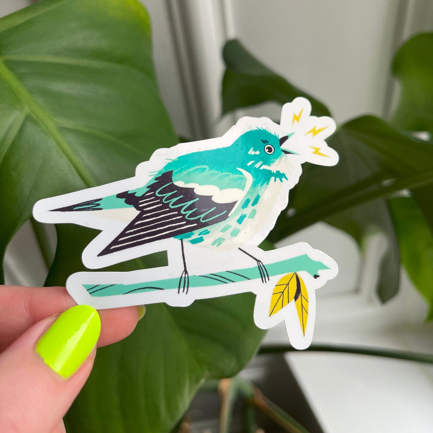 Cerulean Warbler Sticker
