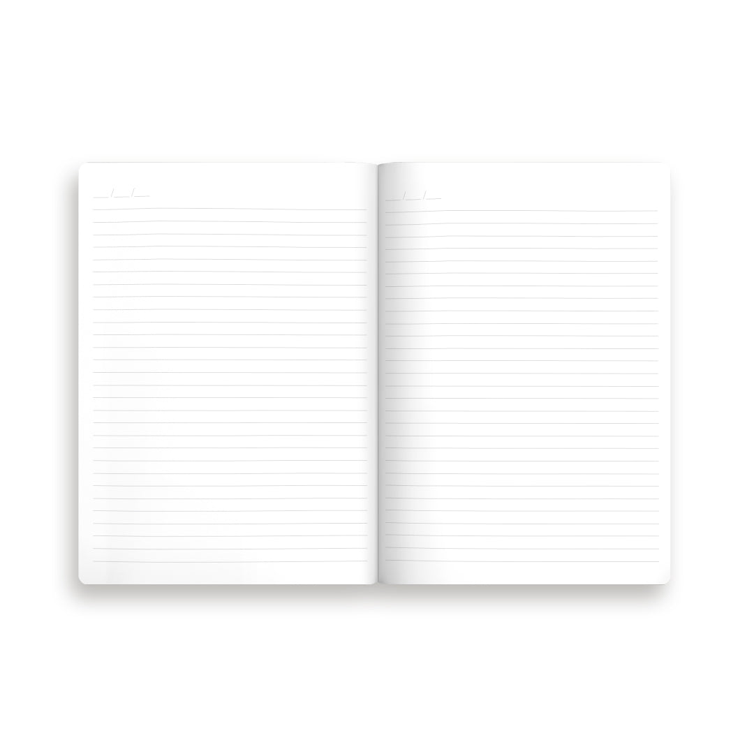 Orange Camo Exercise Book