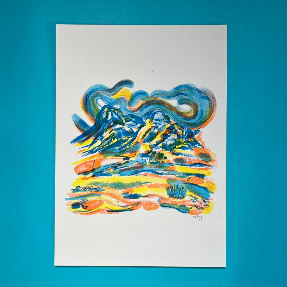 Glen Coe Riso A4 Print