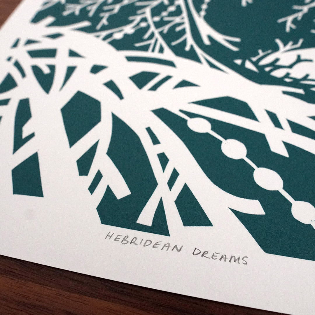 'Hebridean Dreams' A4 Giclee Art Print