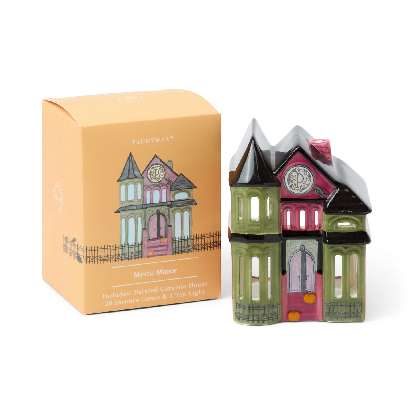 Mystic Manor Incense and Tea Light Holder