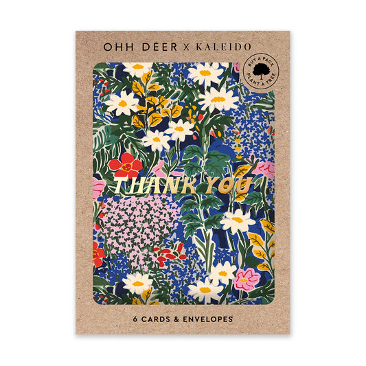 Floral Thank You Card Pack