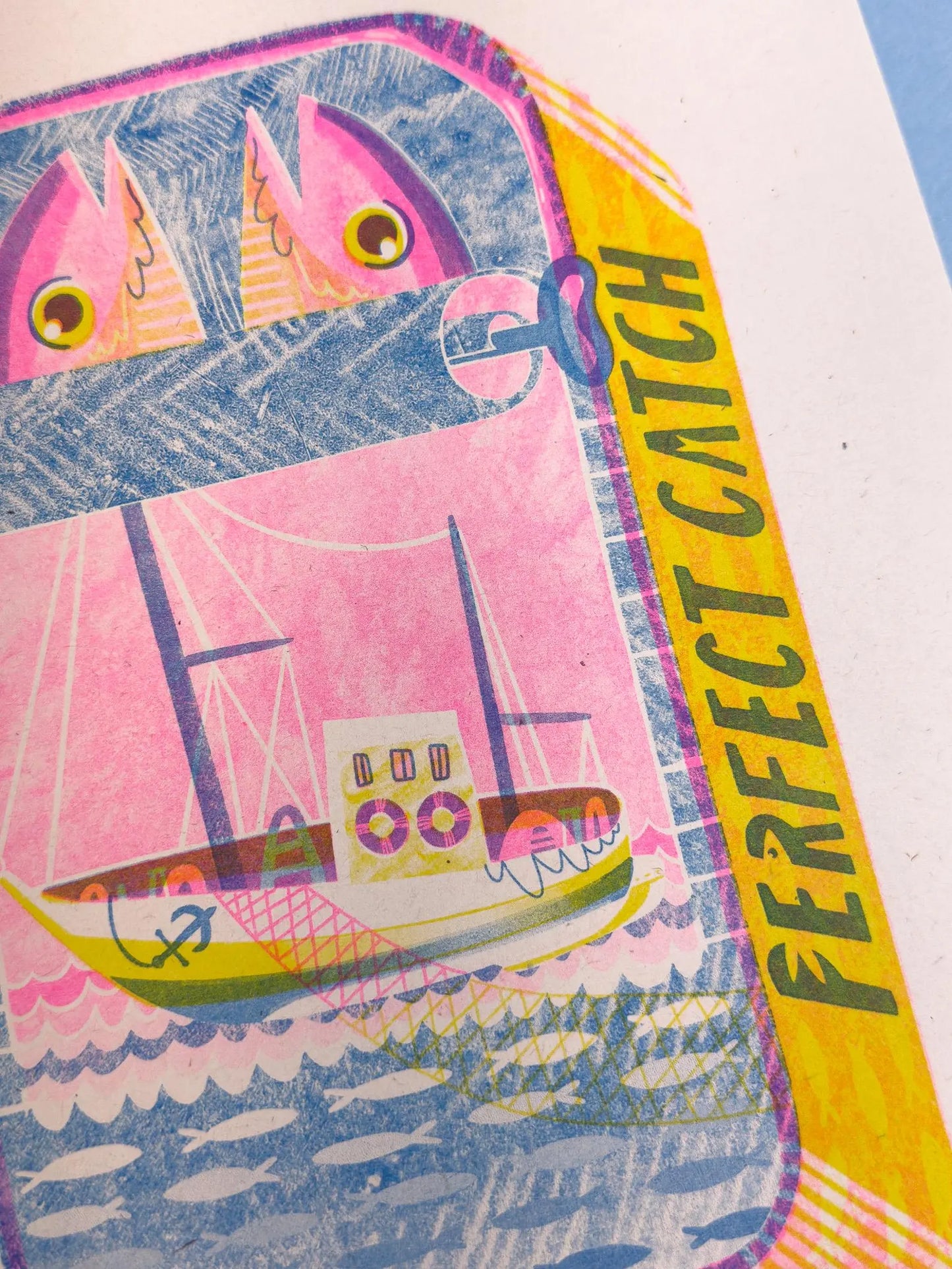 Perfect Catch A4 Print