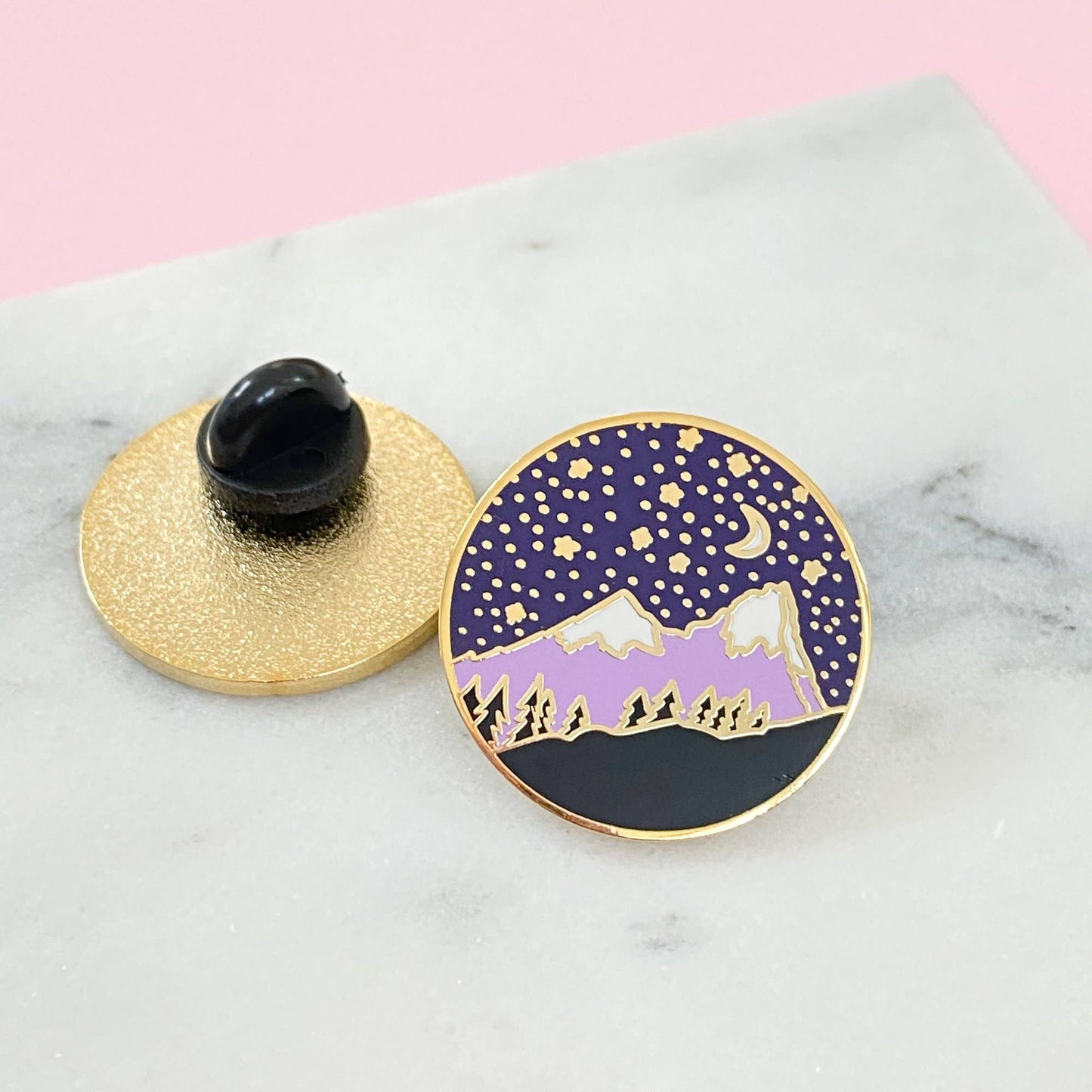 Mountain Enamel Pin