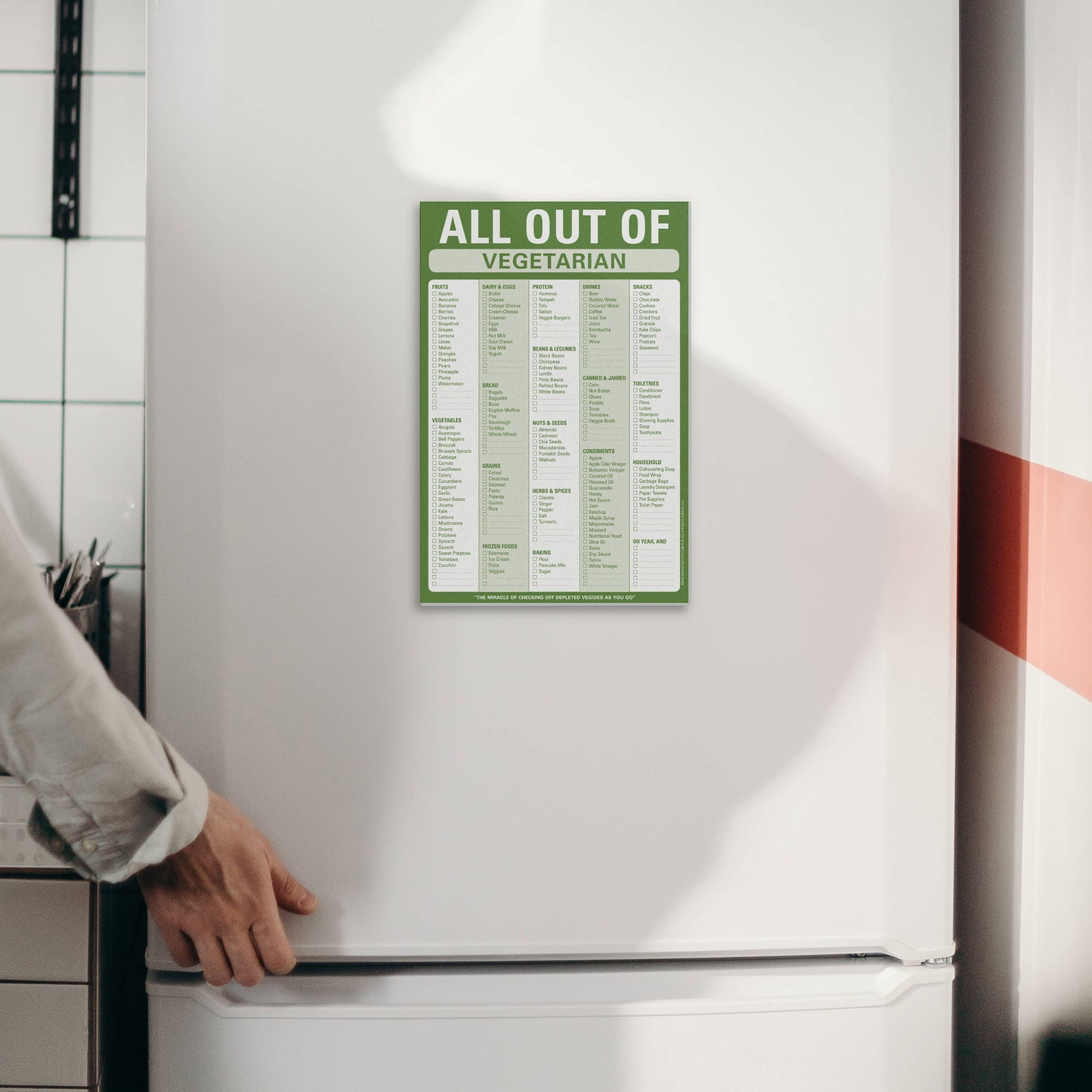 All Out Of Pad Magnet Pad (Vegetarian)