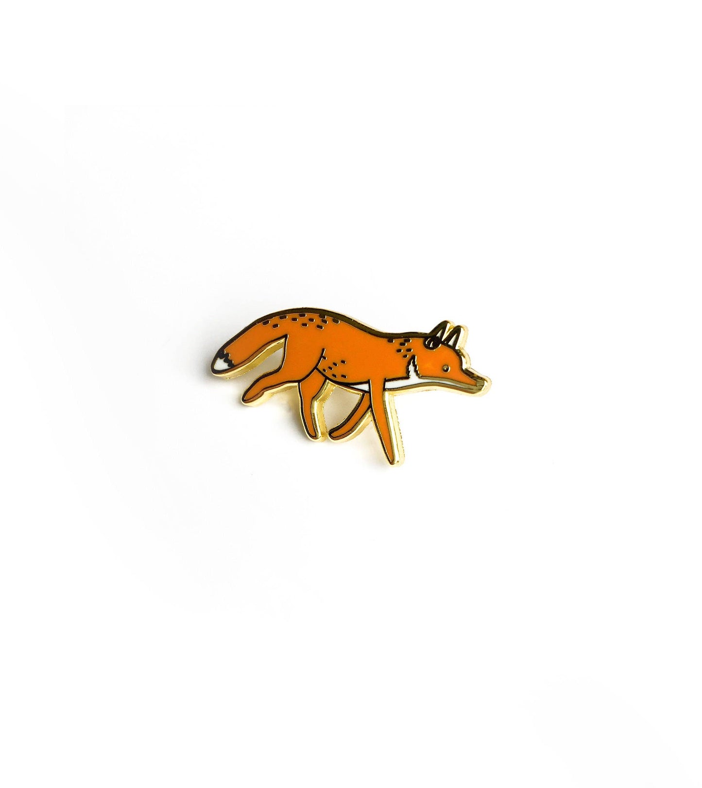 Fox Enamel Pin