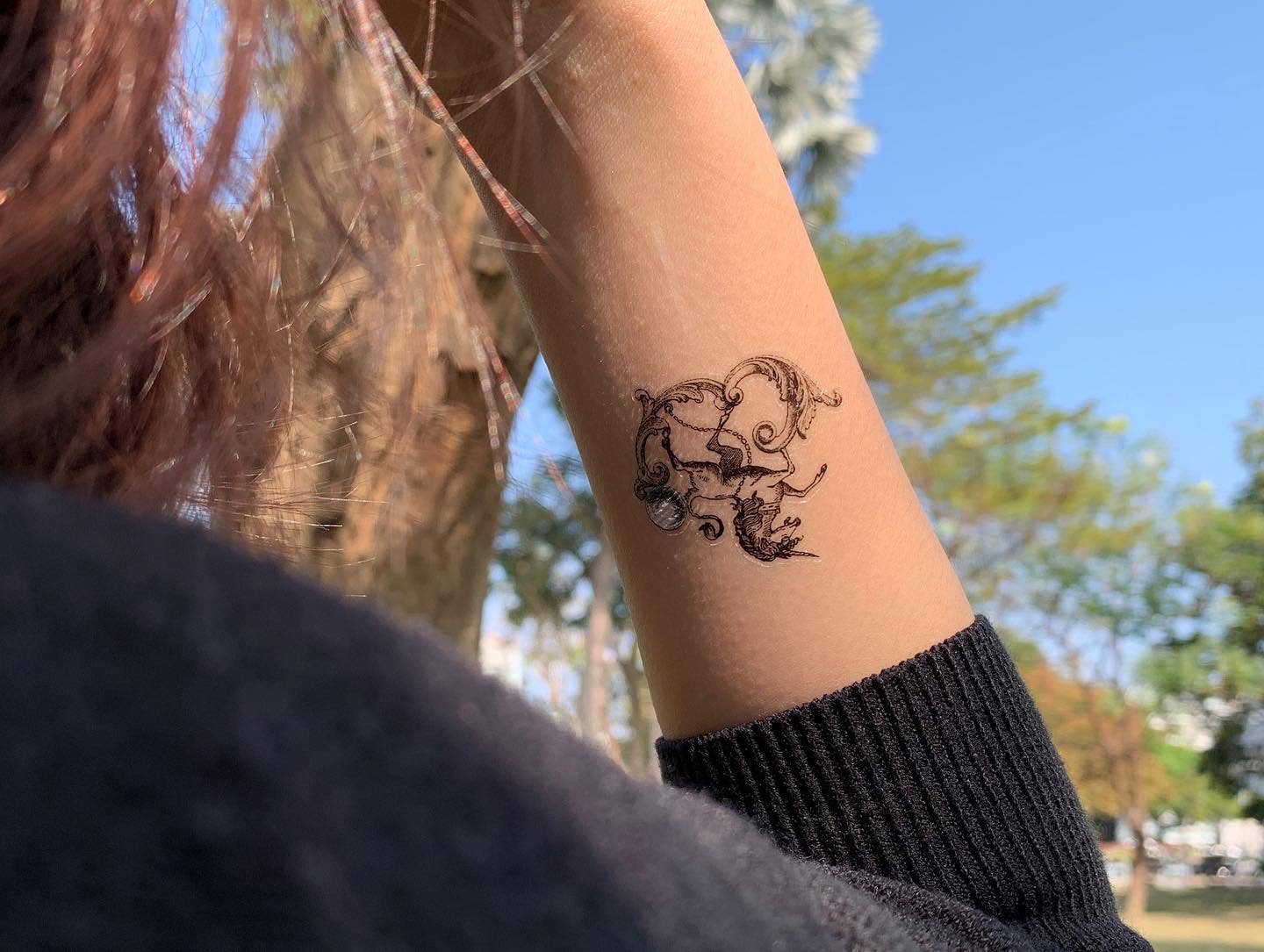 The Last Unicorn Temporary Tattoos Stickers