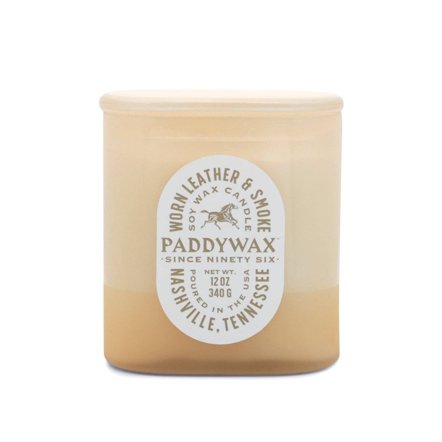Worn Leather & Smoke Candle