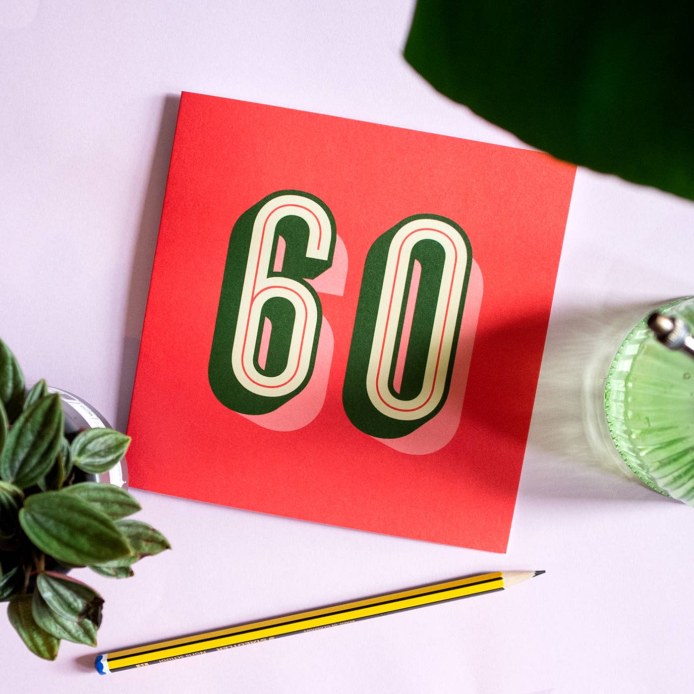 60 Age Milestone Birthday Card