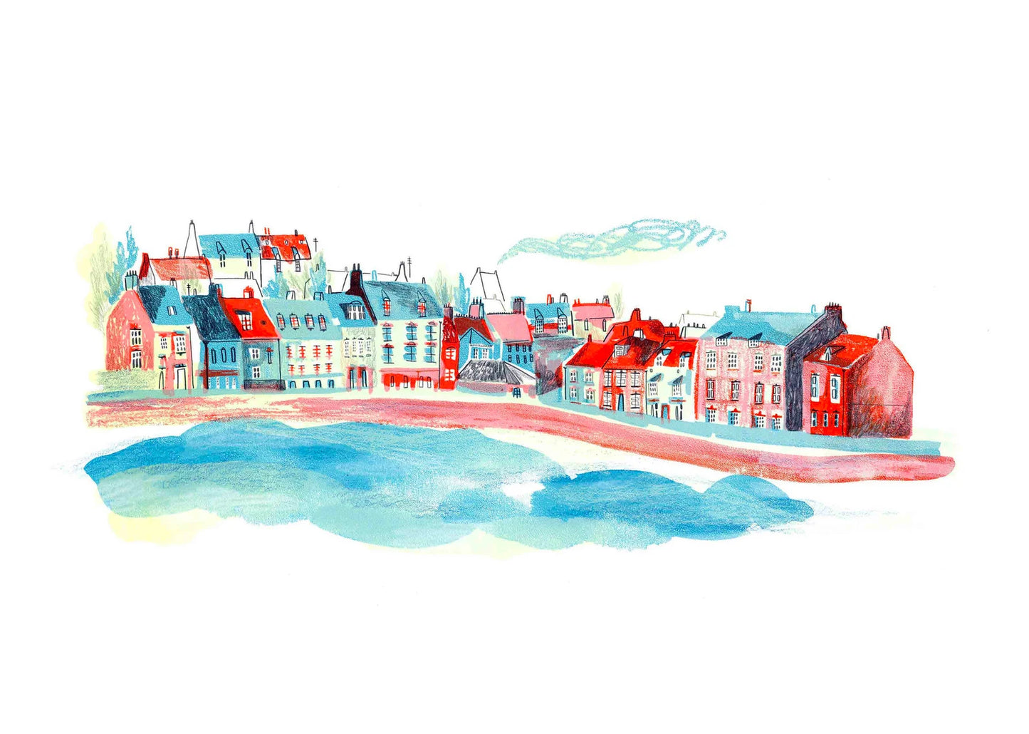 Anstruther Winter A4 Print