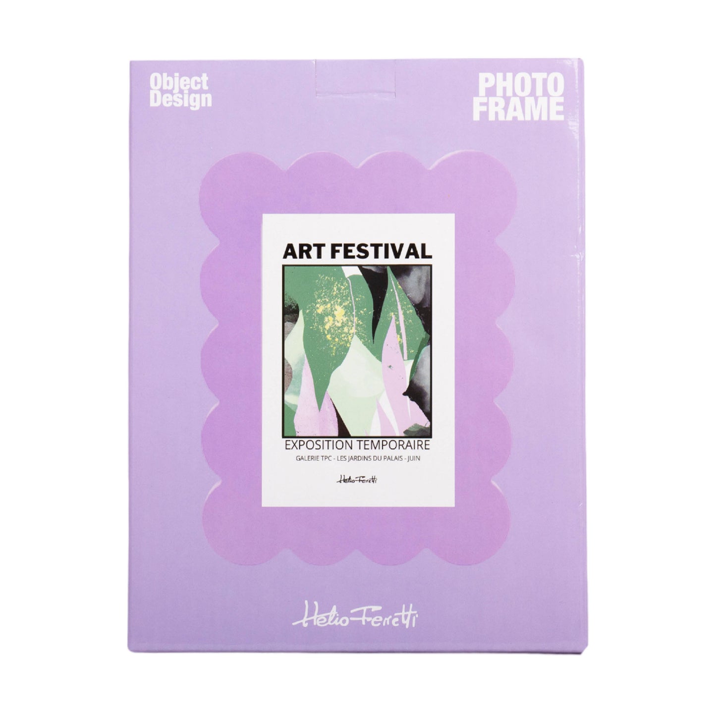 Violet Petal Photo Frame