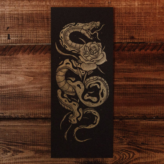 Entwined in Thorn - Screen Print