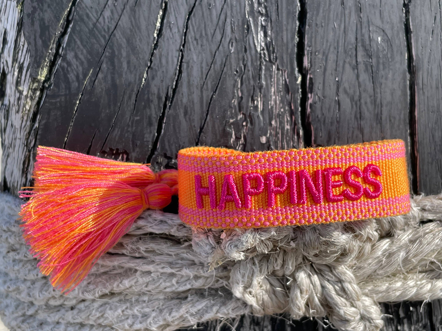 Happiness Statement Bracelet