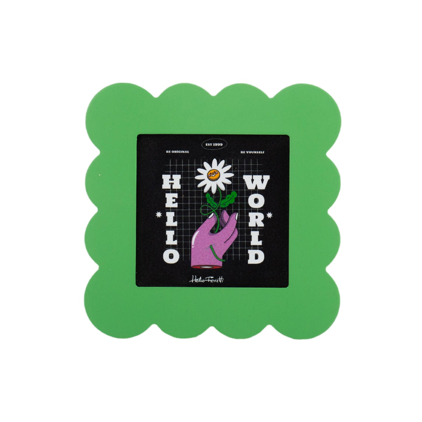 Green Petal Photo Frame
