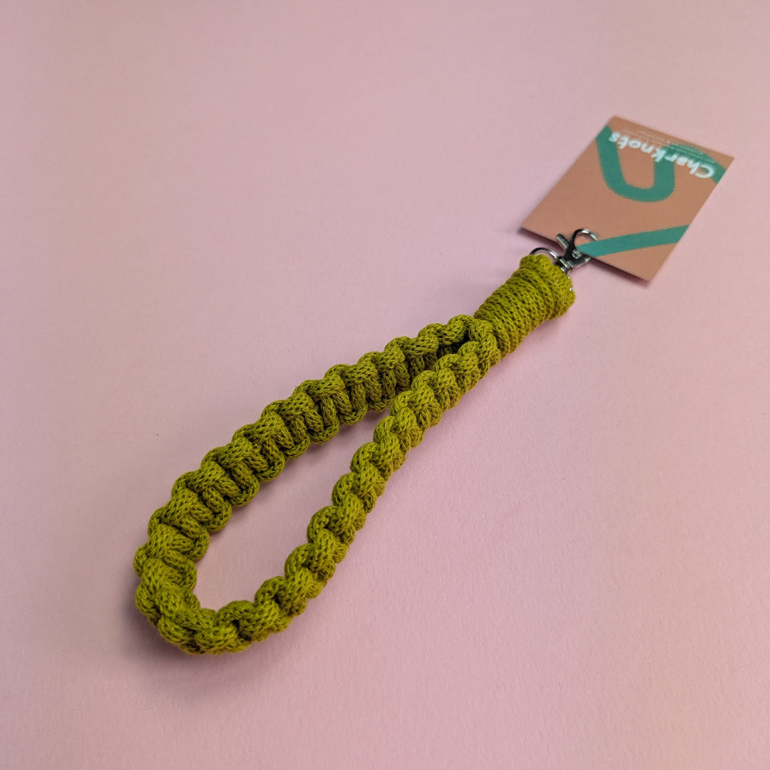 Macrame Wristlet Keyring