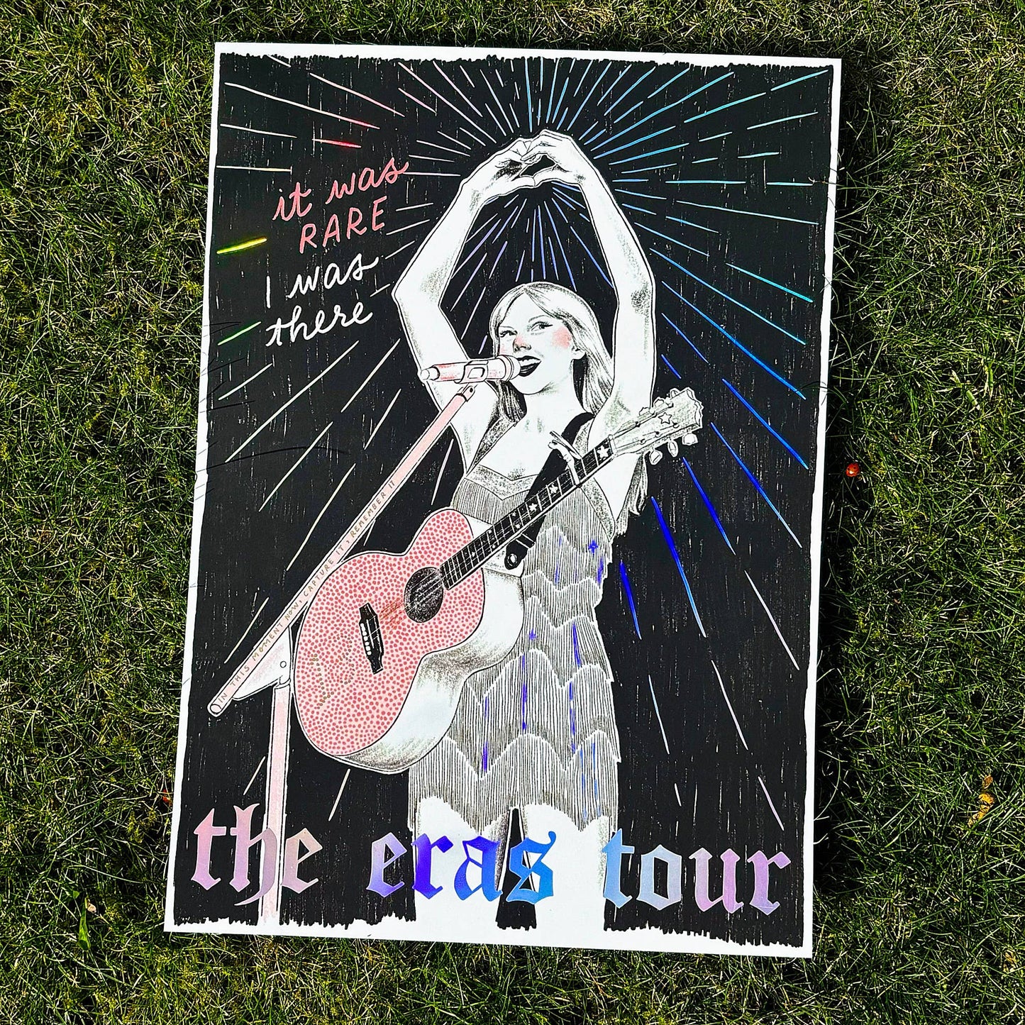 Taylor Swift The Eras Tour A4 Print