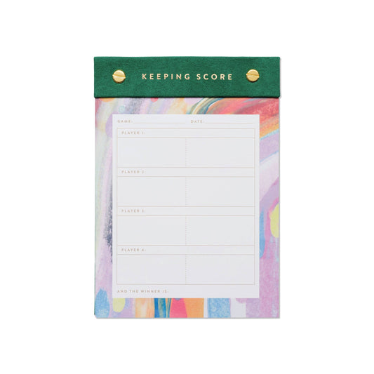 Designworks Ink Game Scorepad - Rainbow