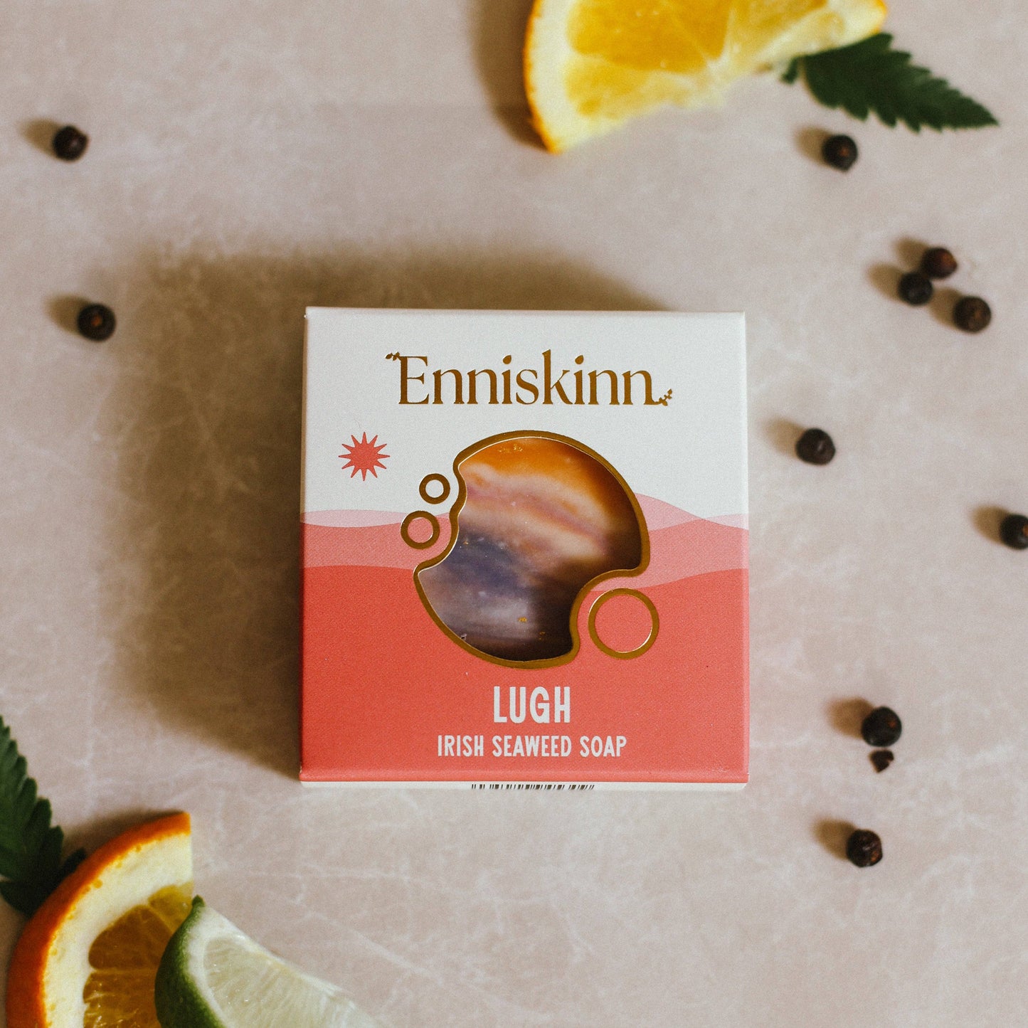 Lugh - Lime Orange Juniper berry - Handmade Soap