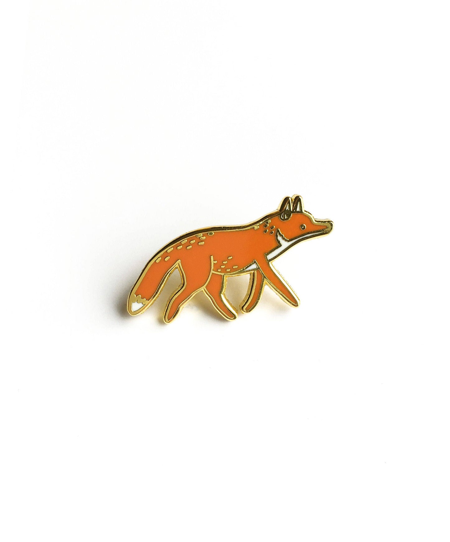 Fox Enamel Pin