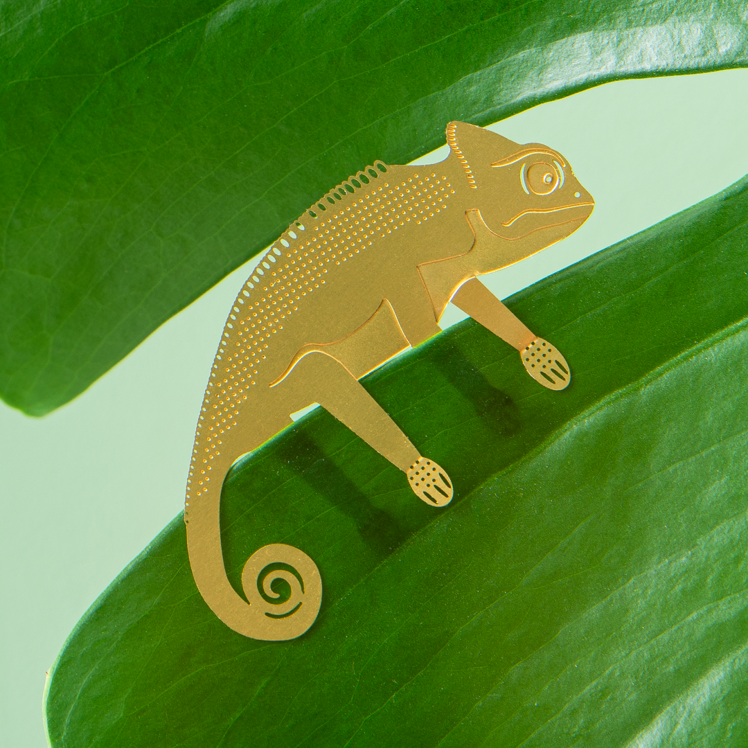 Chameleon, garden decor