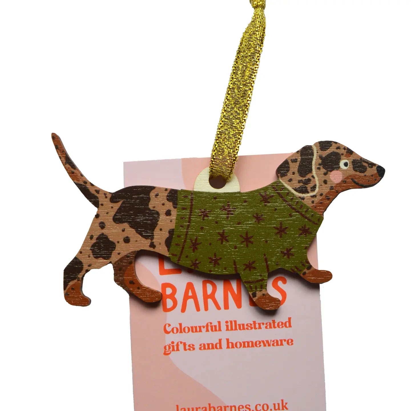 Dapple Dachshund Decoration