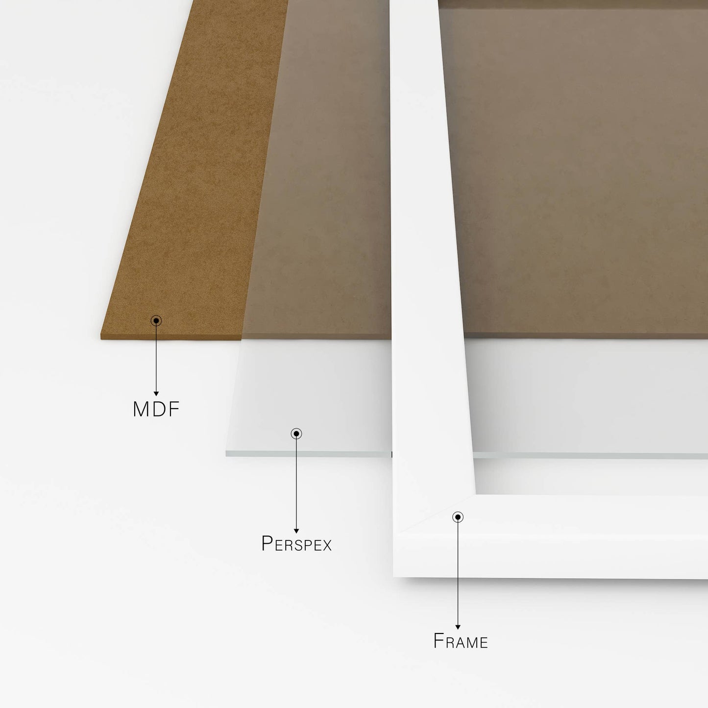 White A4 Picture Frame