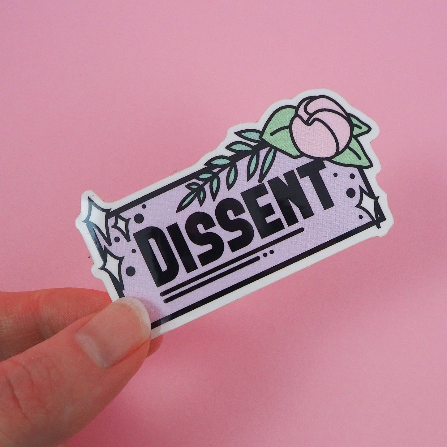 Dissent Vinyl Sticker