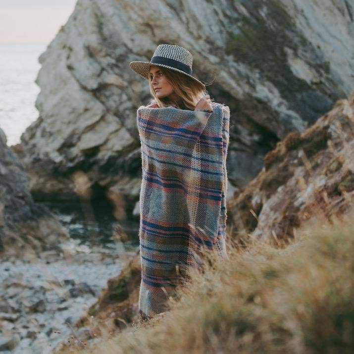 Random Recycled Wool Blanket by Atlantic Blankets