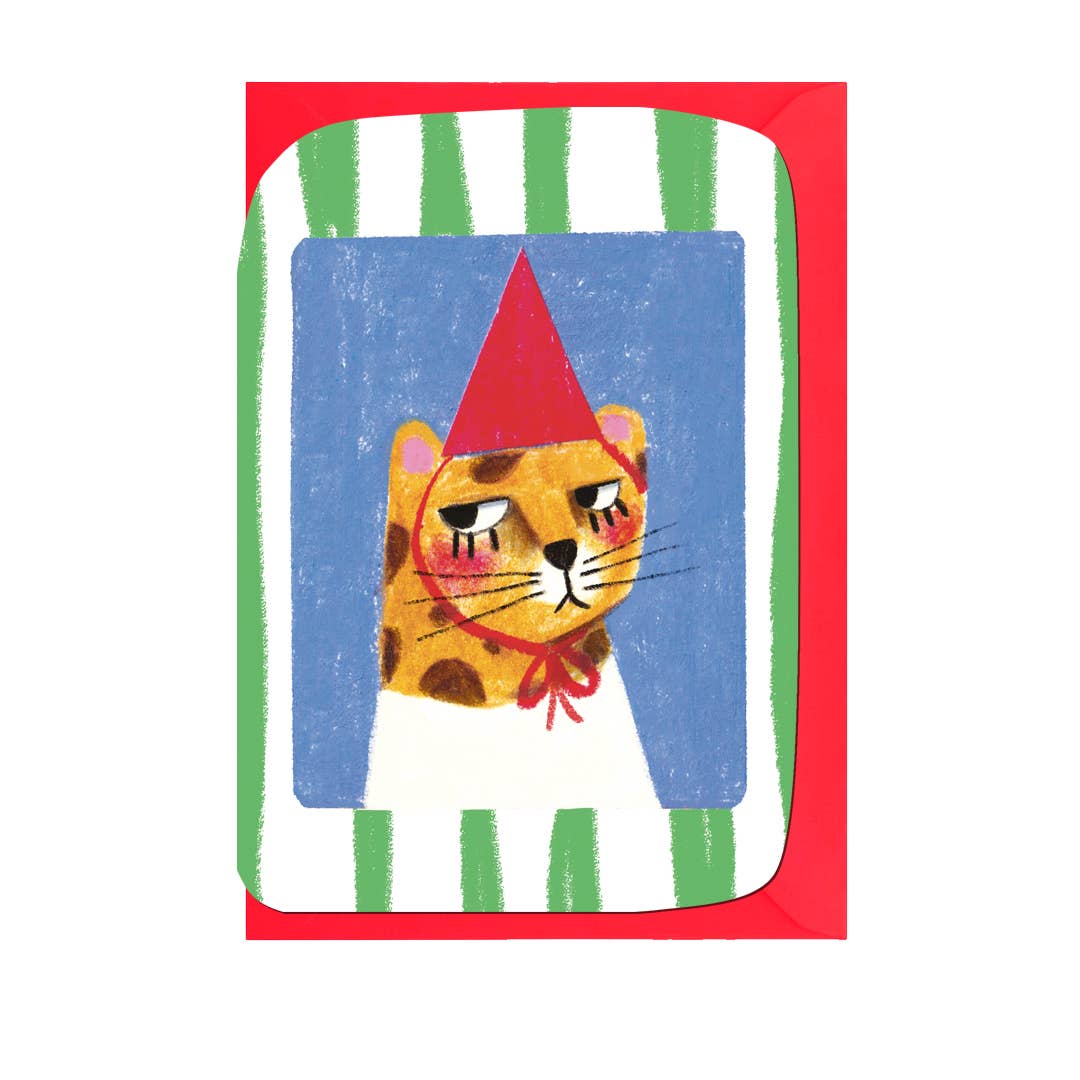 Cheetah Birthday Card