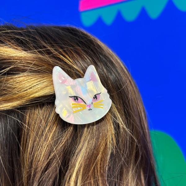 Cat Hair Clip Duo