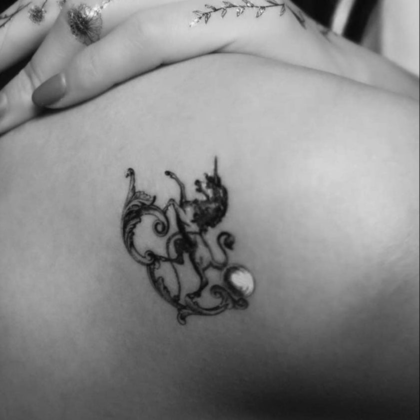 The Last Unicorn Temporary Tattoos Stickers