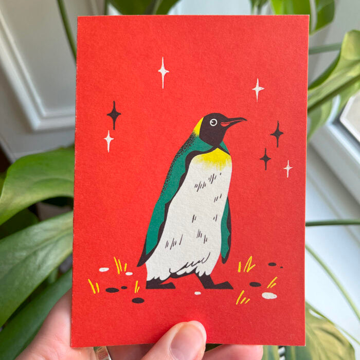 Penguin Greeting Card