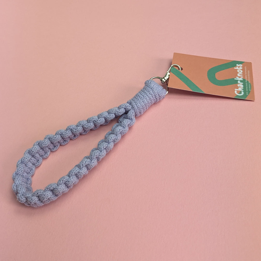 Macrame Wristlet Keyring