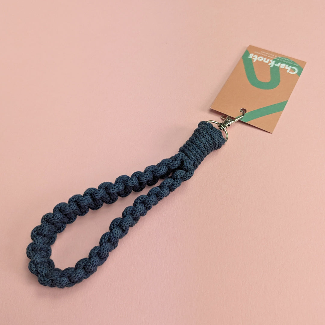 Macrame Wristlet Keyring