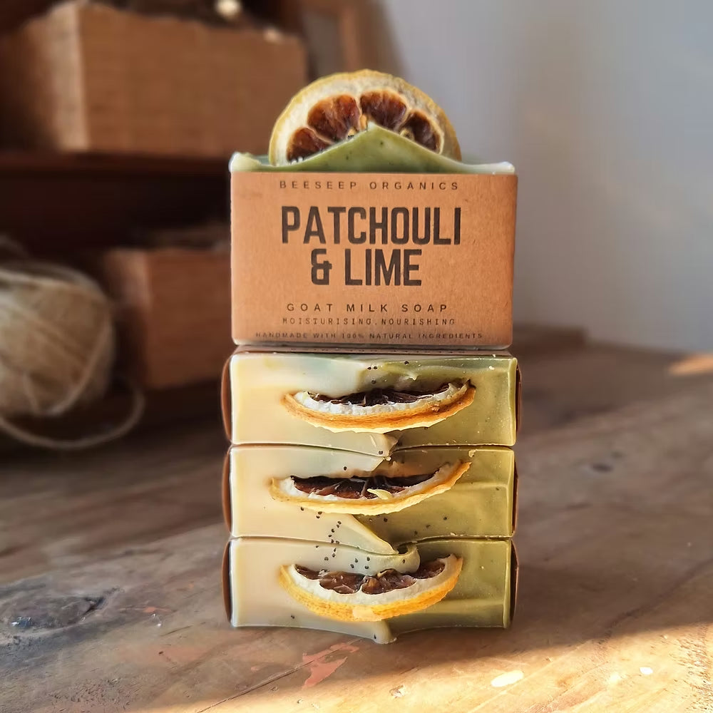 Patchouli And Lime Goat Milk Soap