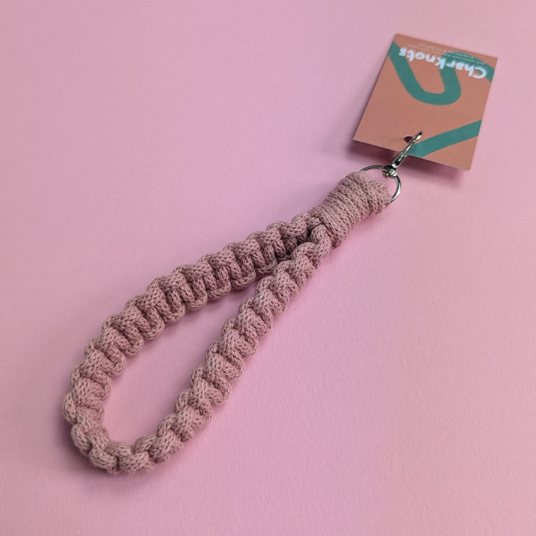 Macrame Wristlet Keyring
