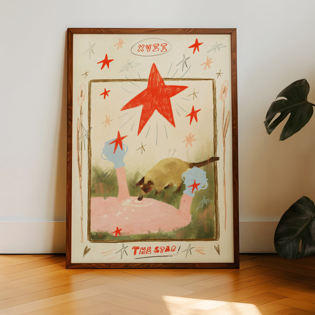 The Star Art Print