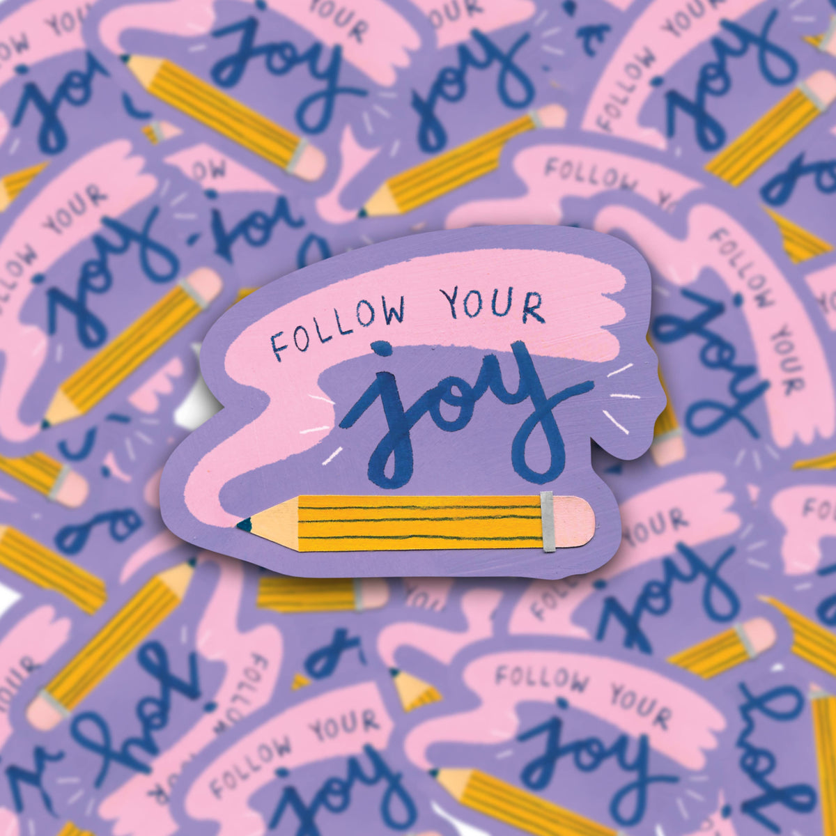 Follow Your Joy Vinyl Sticker