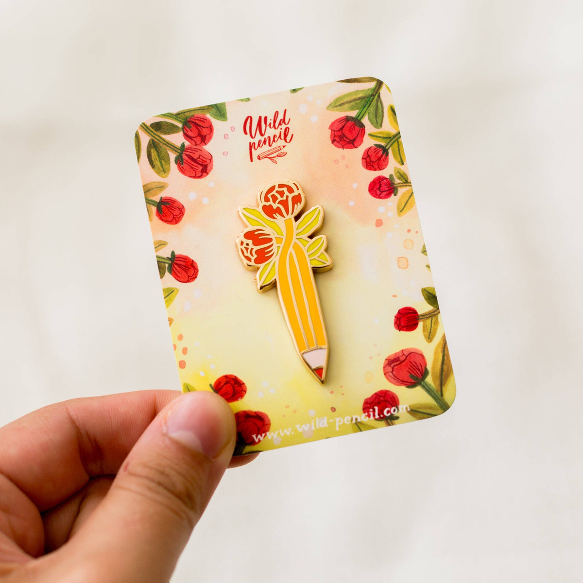 Pencil Enamel Pin
