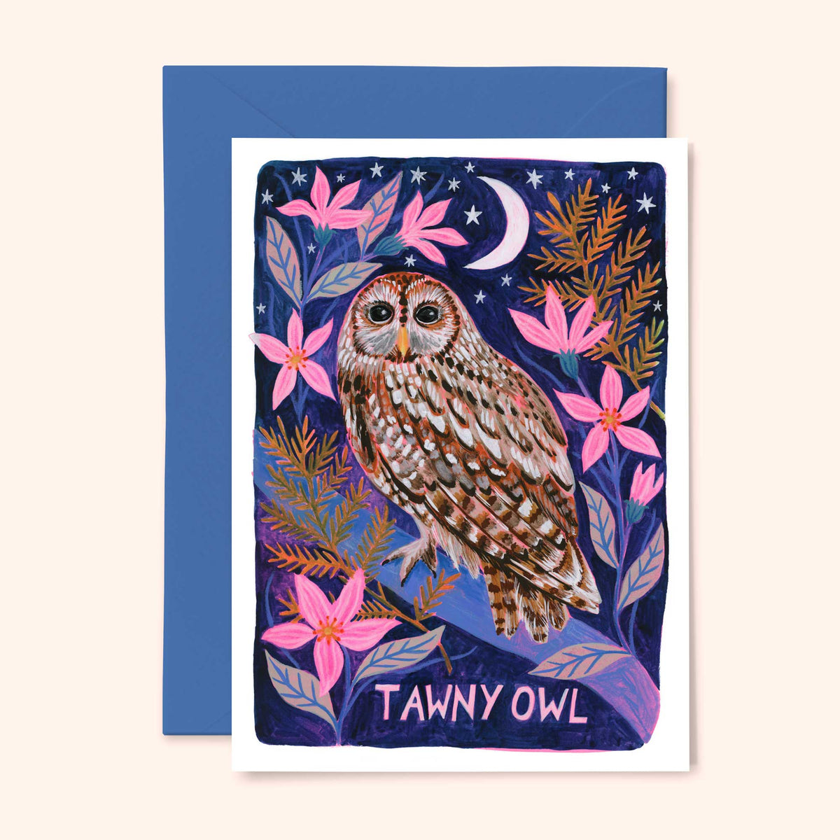 Tawny Owl Greetings Card