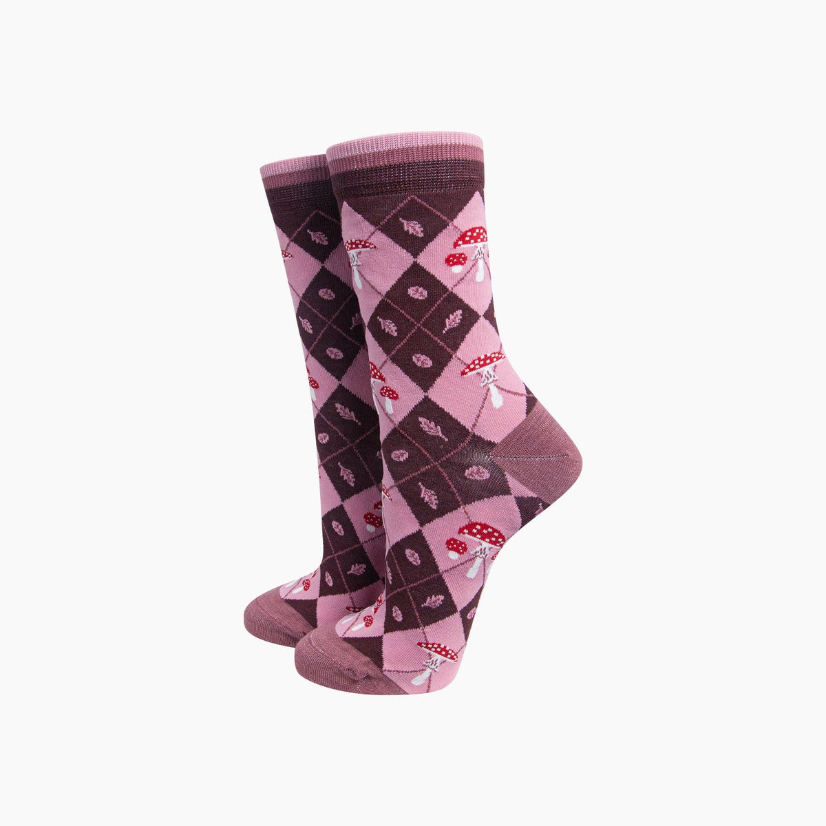 Toadstool Bamboo Socks
