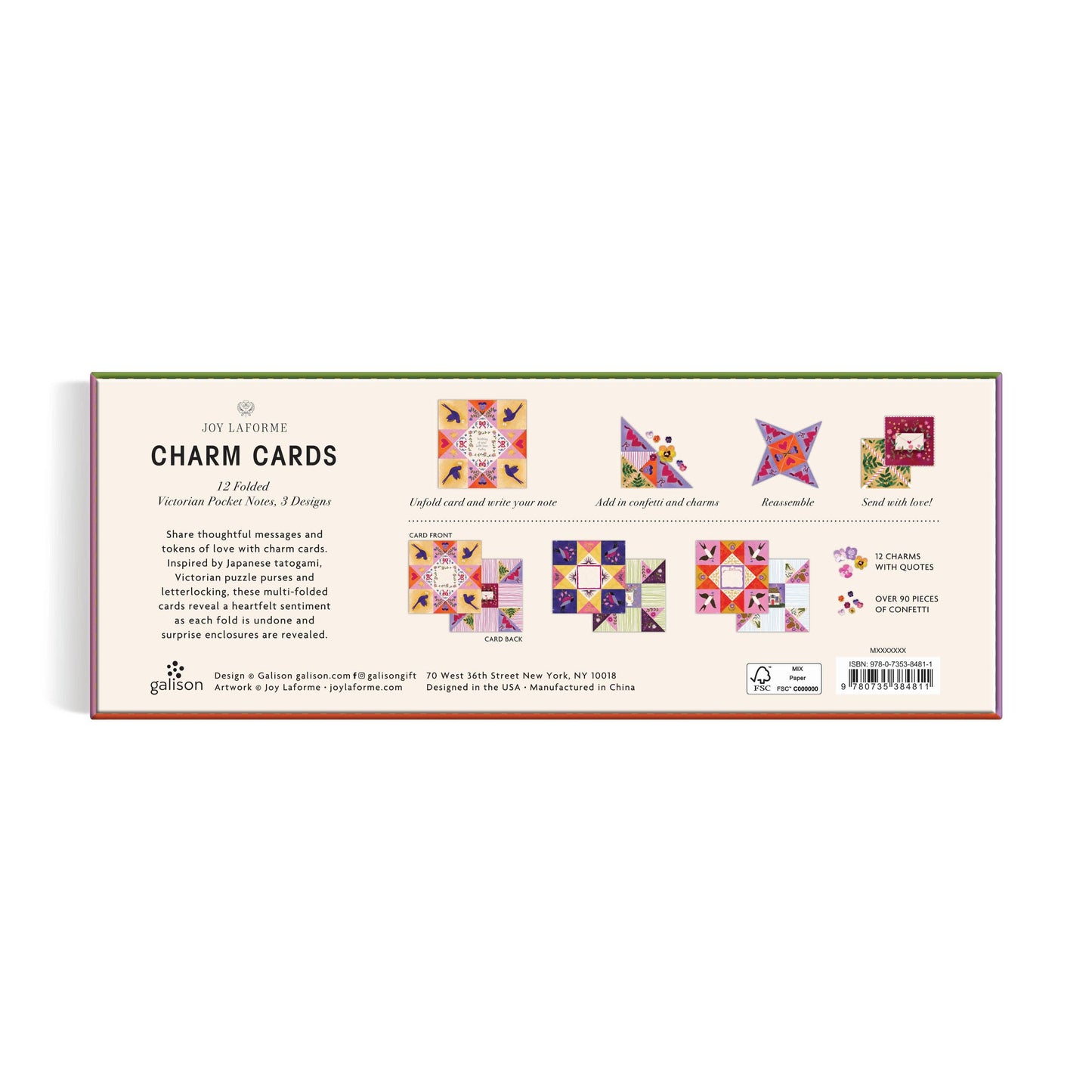 Victorian Style Charm Notecard Set