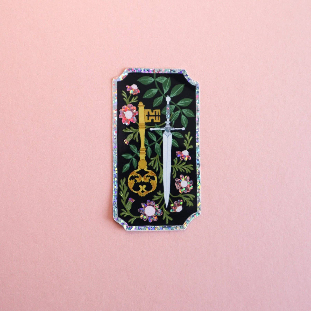 The Rogue Glitter Sticker