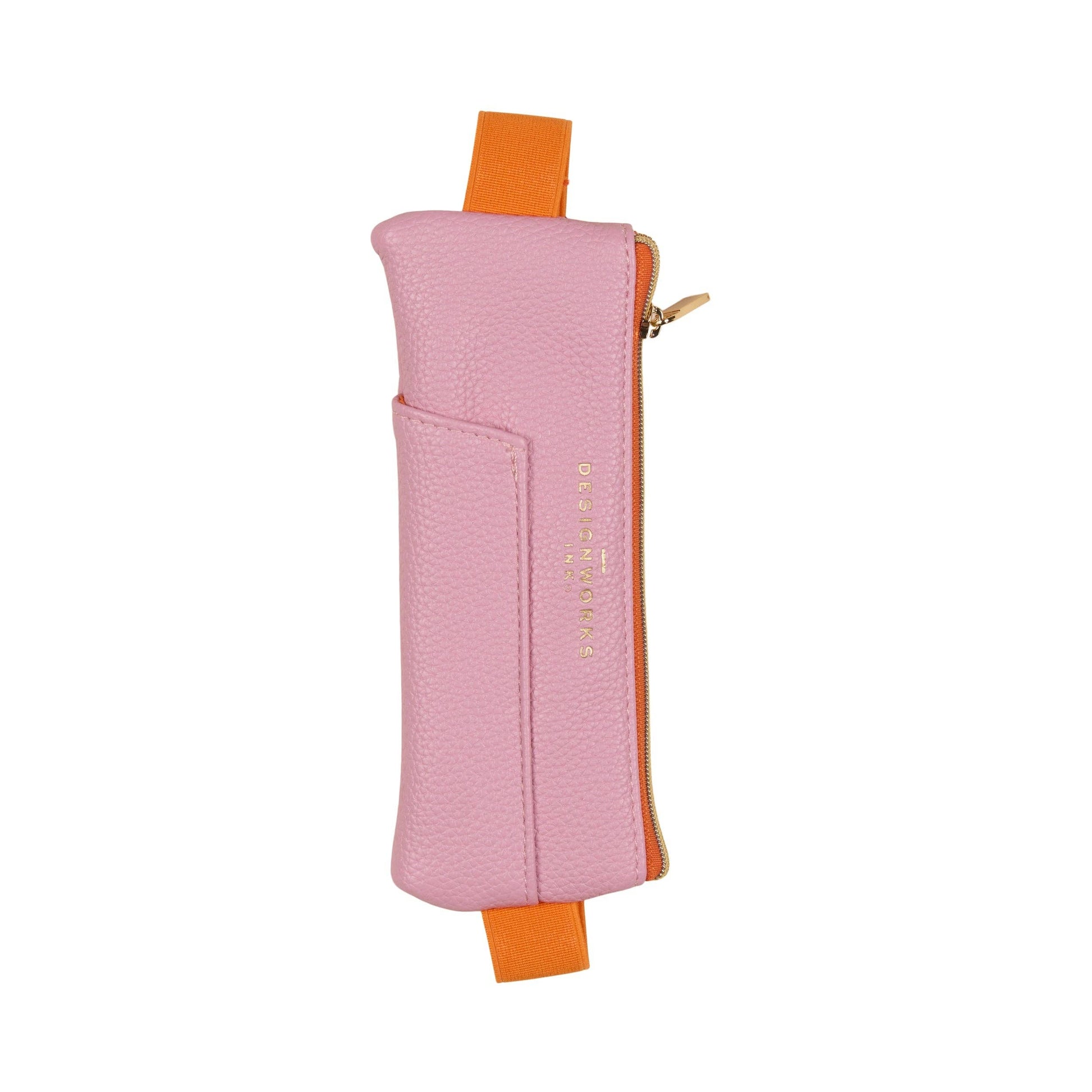pink elasticated pen pouch