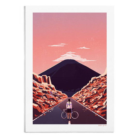 Ascent Cycling A4 Print