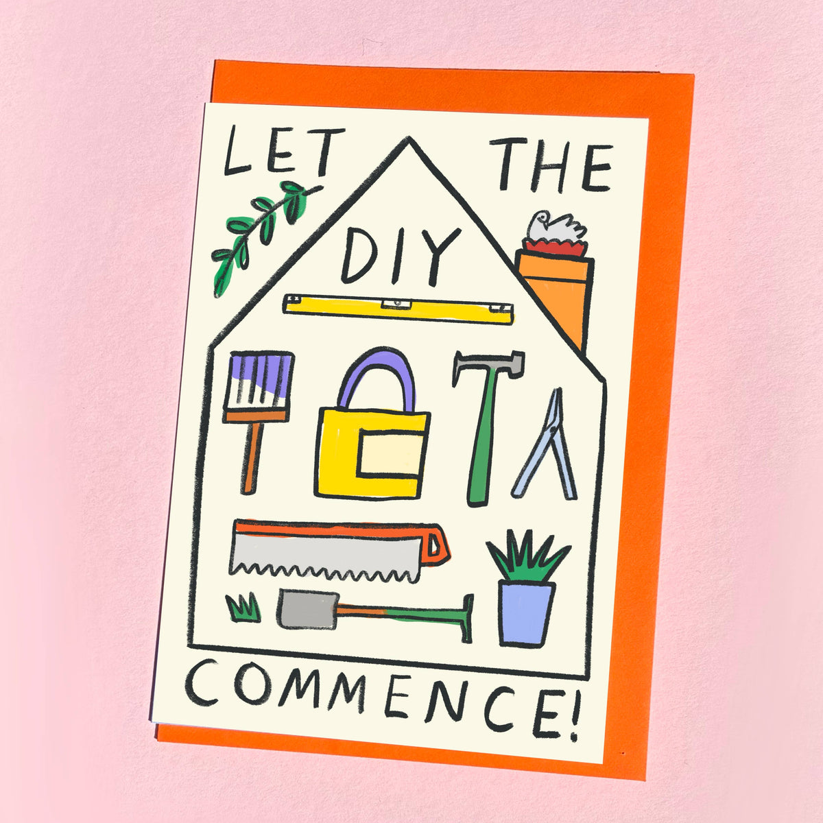 New Home DIY Greeting Card