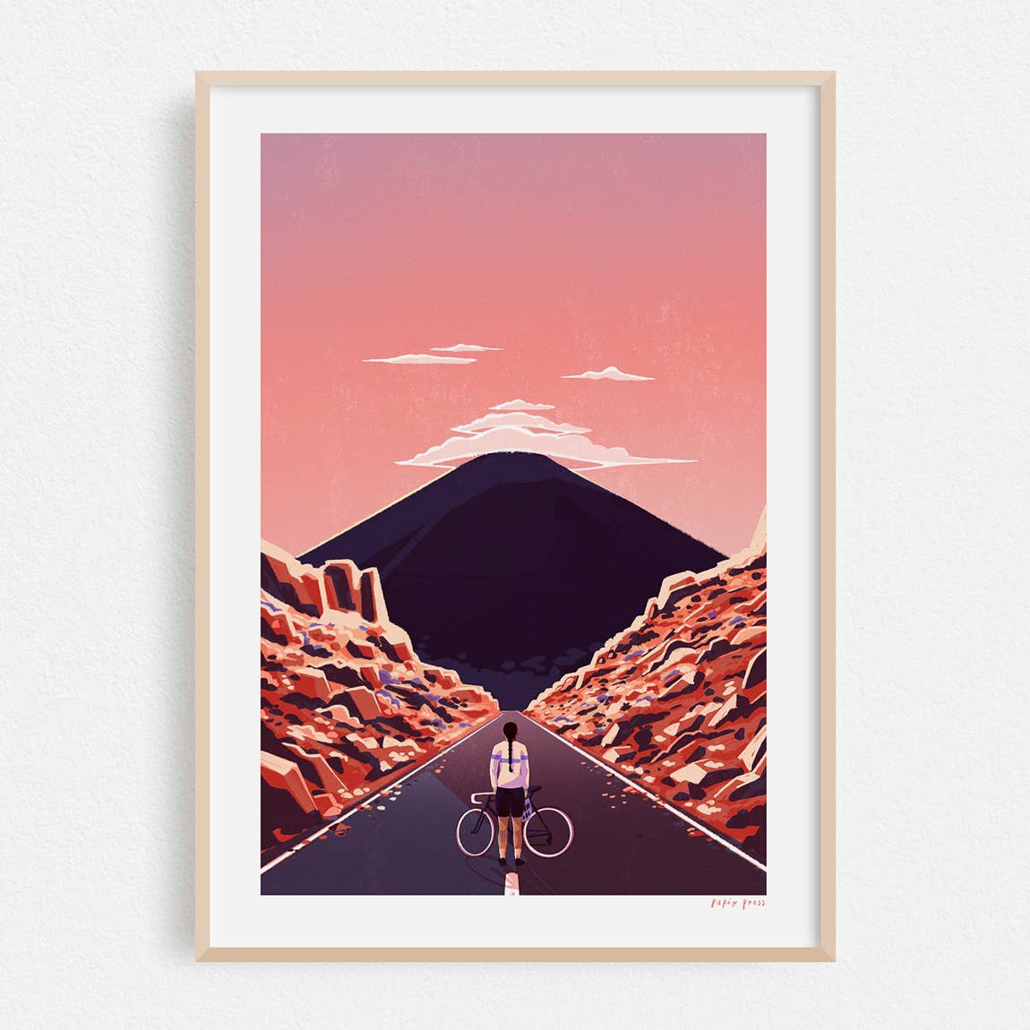 Ascent Cycling A4 Print